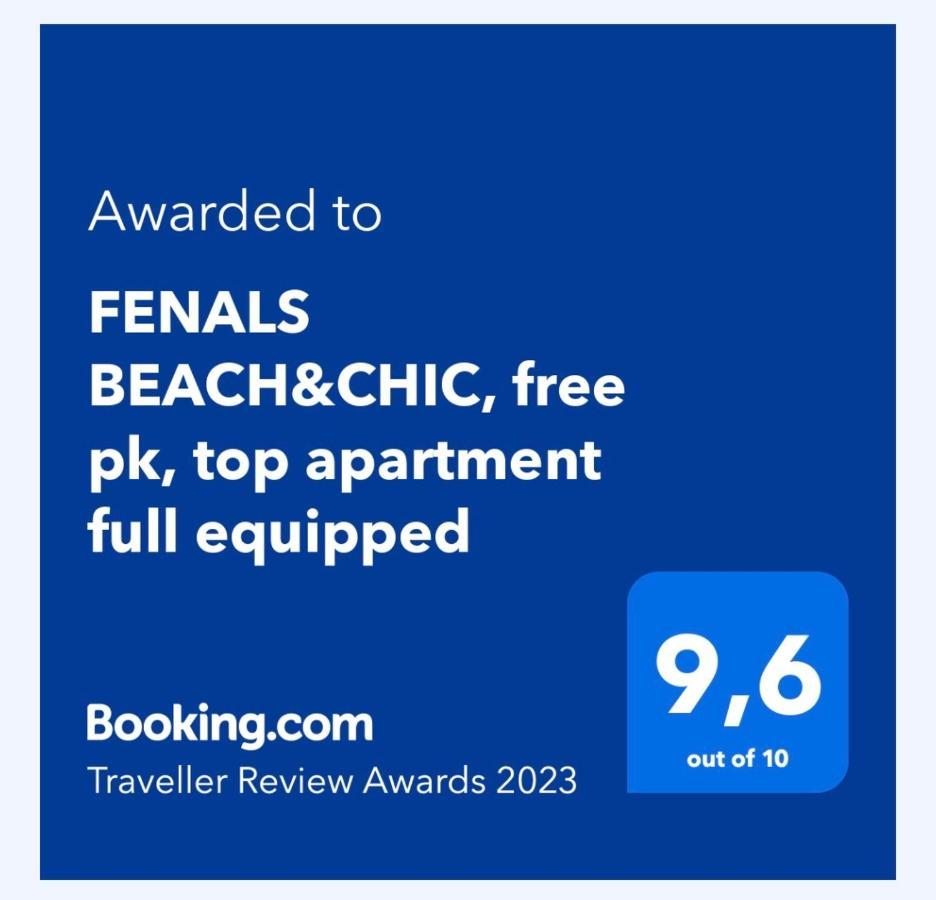 Seahomes Vacations, Fenals Beach&Chic, Pk, Top Apartment Full Equipped 滨海略雷特 外观 照片